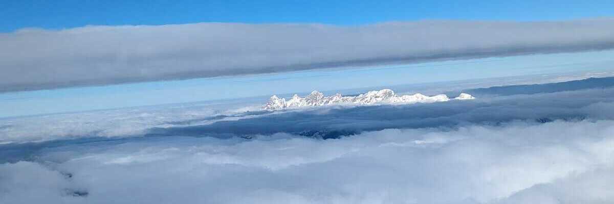 Flugwegposition um 11:54:35: Aufgenommen in der Nähe von Weißpriach, 5573, Österreich in 3296 Meter